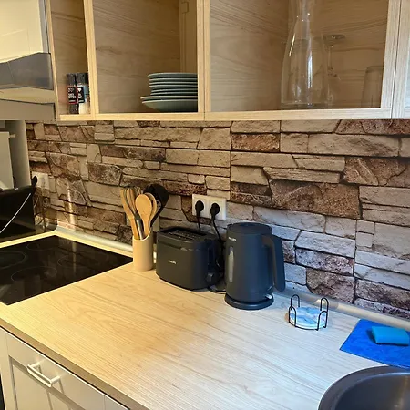 Apartment Ruhiges City-studio Mit Terrasse&separater Küche